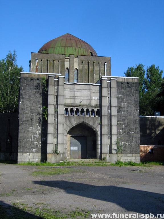 Дом омовения на Преображенском еврейском кладбище