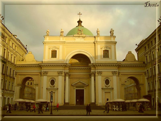 Католический храм святой Екатерины Александрийской