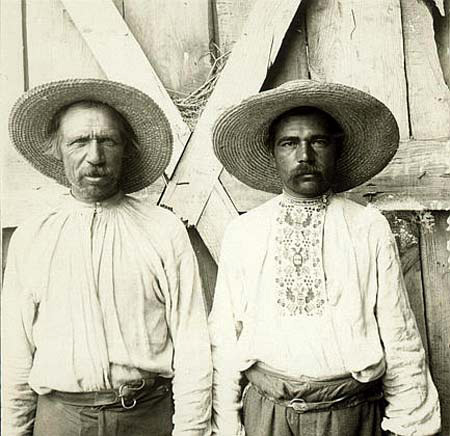 Украинцы. Фото начала ХХ в.